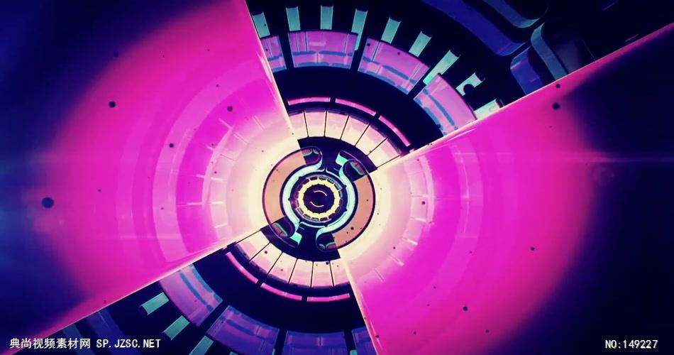 YM0797超炫3D隧道穿越动感节奏(有音乐)