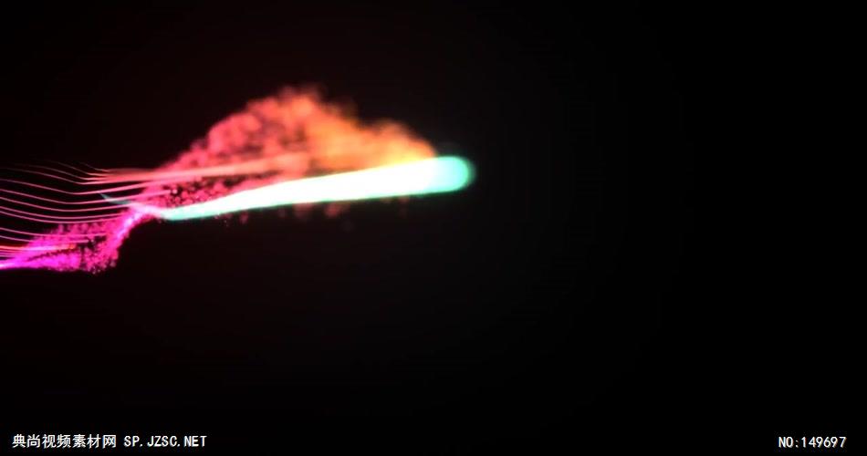 A011-绚丽粒子LED视频 视频背景