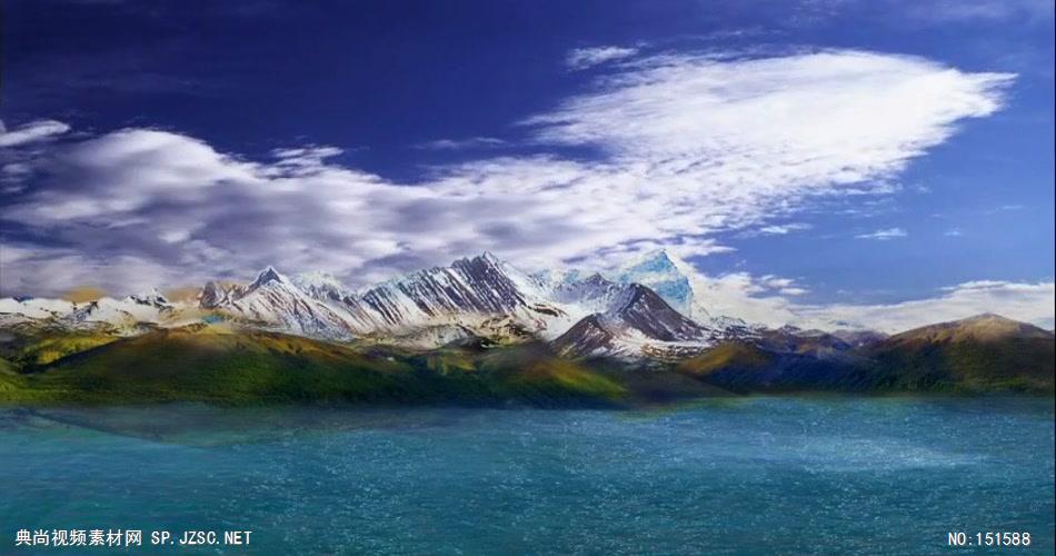 YM1128天域青藏高原西藏 草原山川歌舞 配乐 歌舞