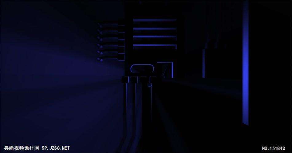 数字模式（高清）DA105H 科技背景 科技视频 动态背景 虚拟背景视频