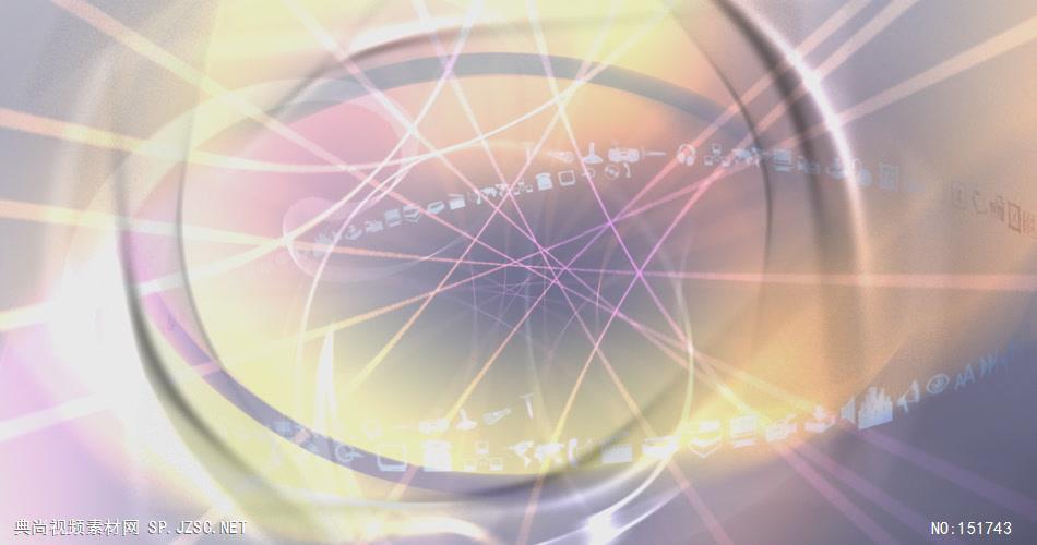 互连网时代（高清）DW106H科技背景 科技视频 动态背景 虚拟背景视频