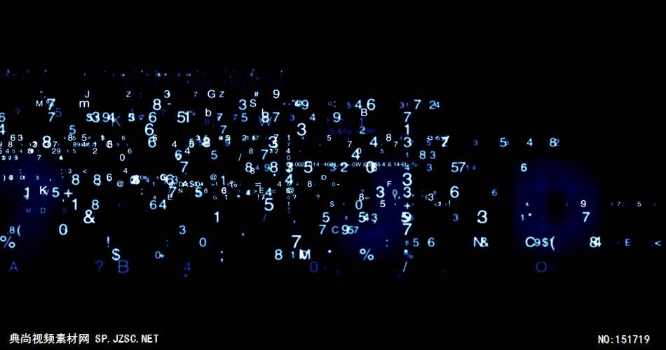 数字+科技+信息+(13)科技背景科技动态背景 动态背景 虚拟背景视频