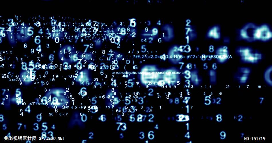 数字+科技+信息+(13)科技背景科技动态背景 动态背景 虚拟背景视频