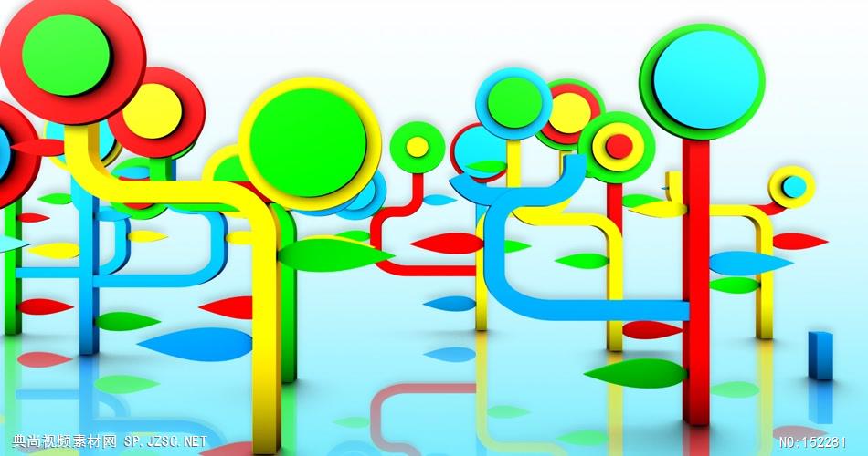 卡通花生长198HDBackground2动态背景视频背景 视频动态背景 虚拟背景视频