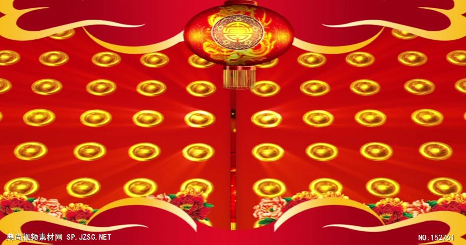 A090-通用寿辰片头(有音乐) 视频动态背景 虚拟背景视频