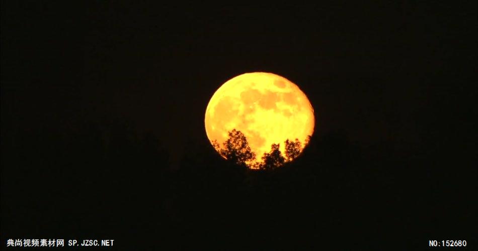 最美月亮 实拍月亮视频素材 视频动态背景 虚拟背景视频