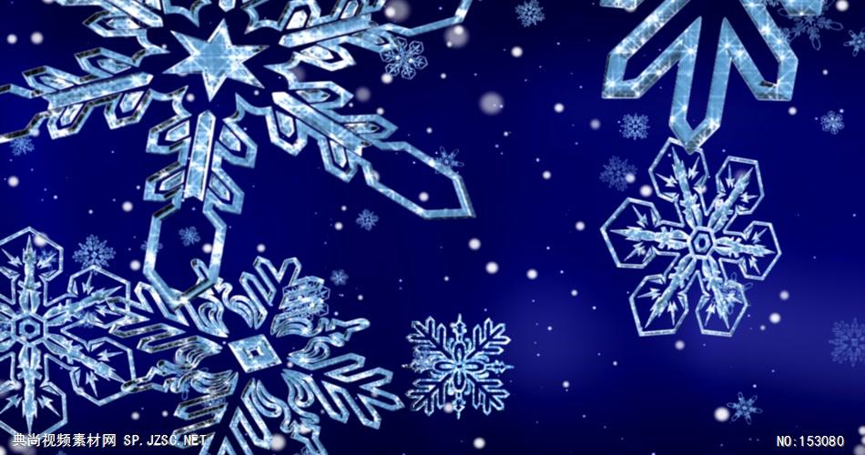 飞舞的雪花027HDBackground3动态背景视频背景 视频动态背景 虚拟背景视频