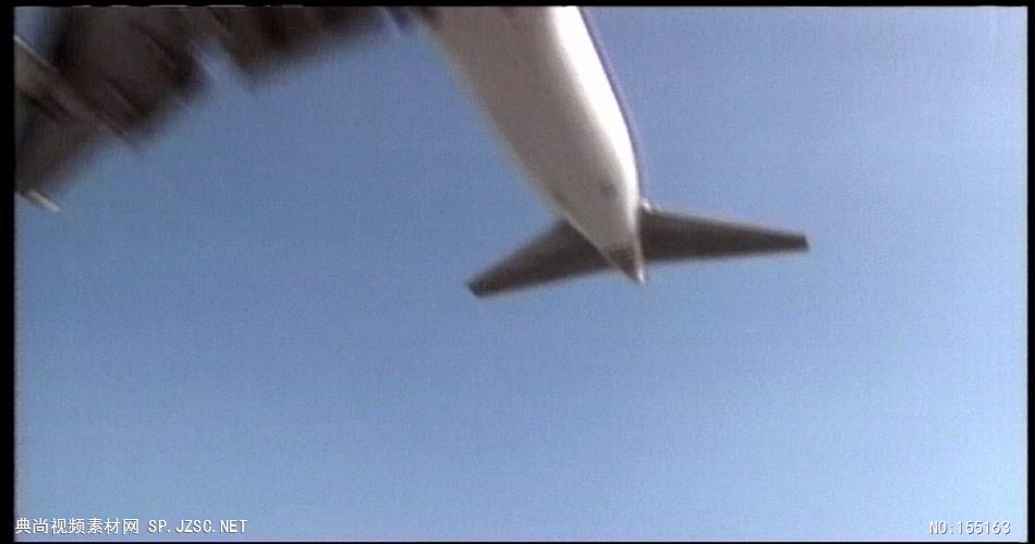 0294-飞机飞过交通 运输