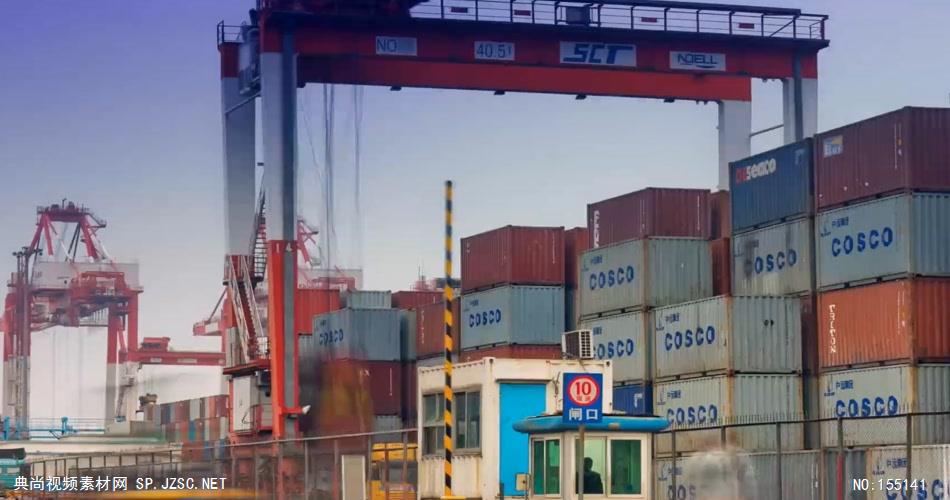 物流运输套物流20 快递 集装箱 码头 船