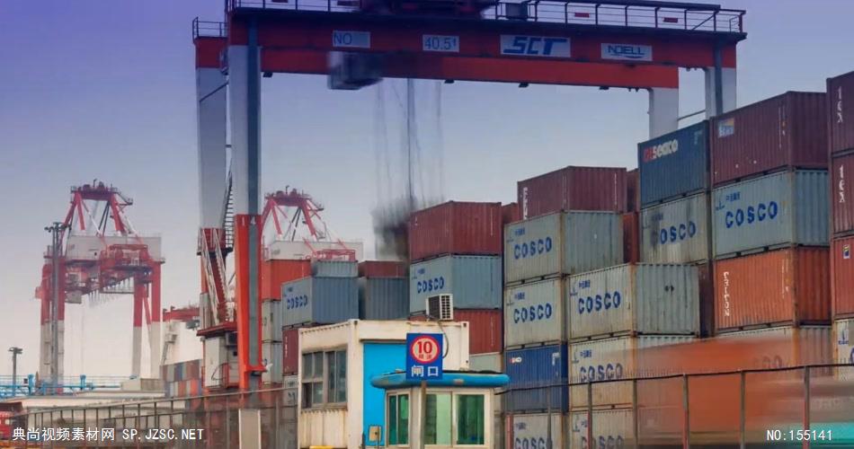 物流运输套物流20 快递 集装箱 码头 船