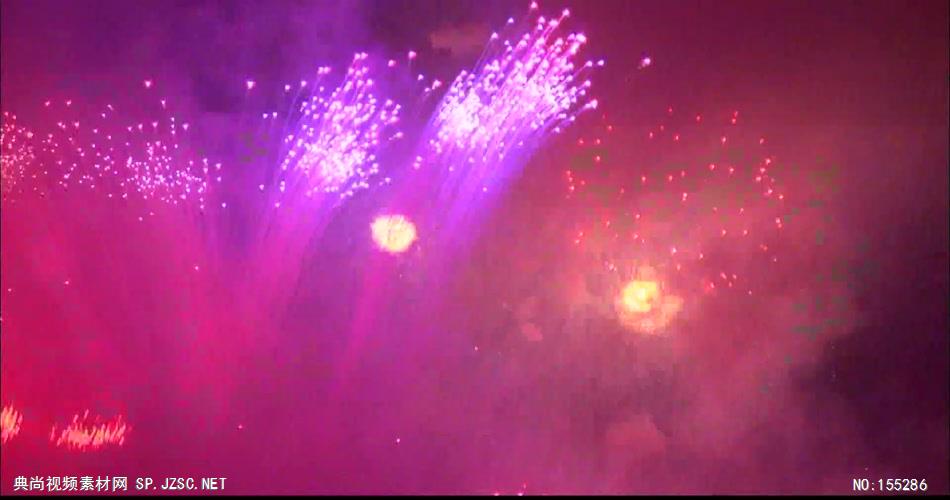 炫丽烟花 绚丽烟火 (24) 视频动态背景 虚拟背景视频