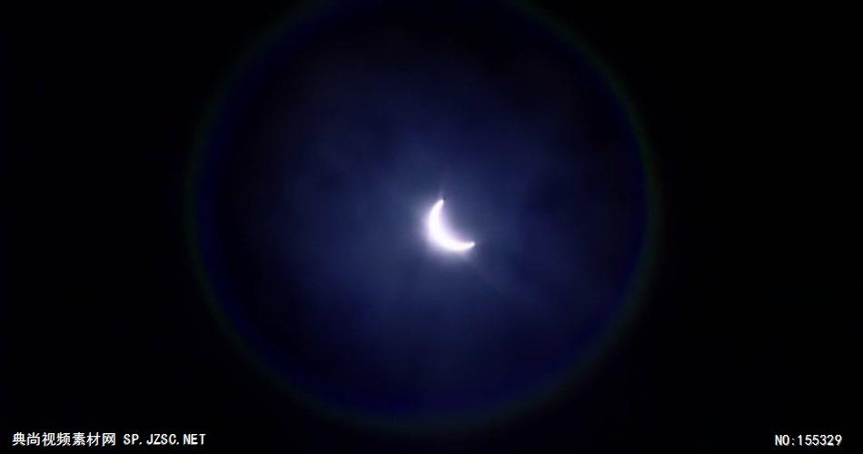 湾湾的月亮 实拍月亮视频素材 视频动态背景 虚拟背景视频