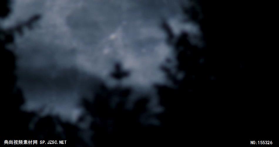月亮 (5) 实拍月亮视频素材 视频动态背景 虚拟背景视频