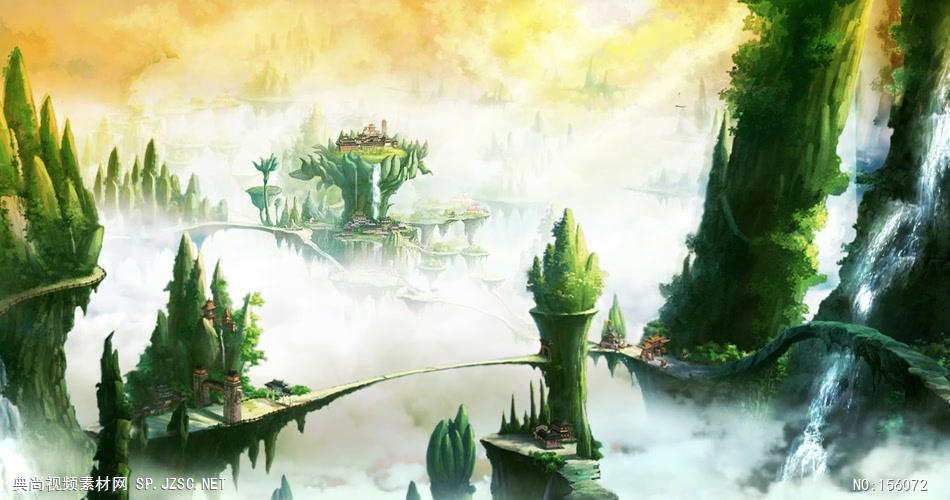 动感炫酷 仙境美丽炫酷视频背景 酒吧视频