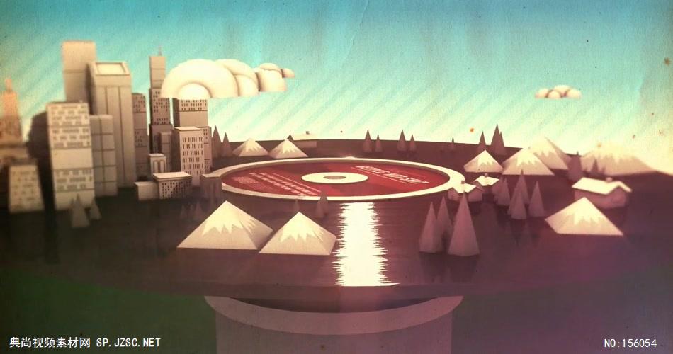 动感炫酷 转动的黑胶炫酷视频背景 酒吧视频