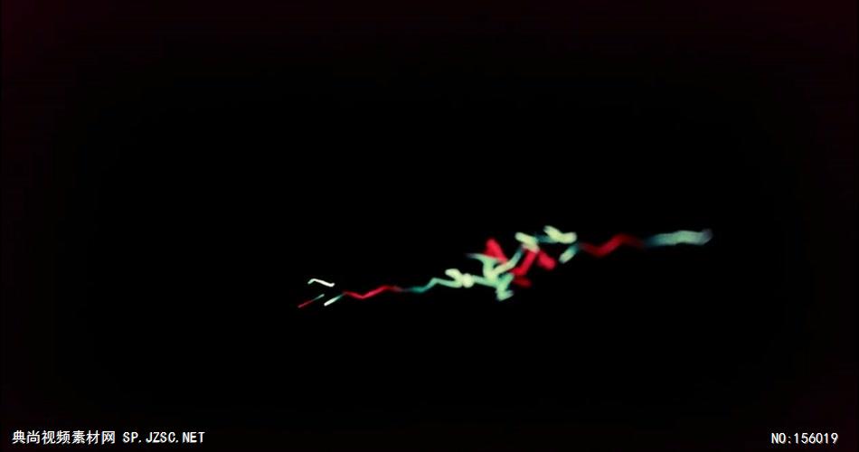 动感炫酷 色彩线生长炫酷视频背景 酒吧视频