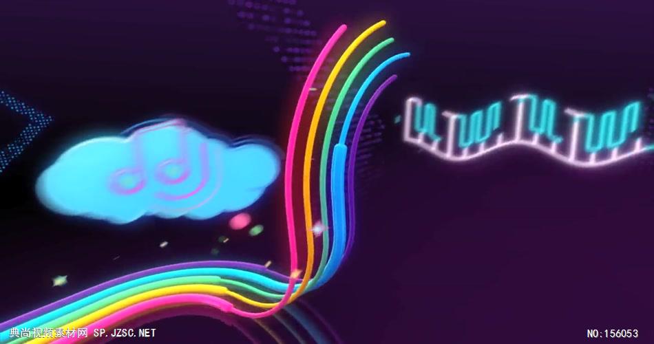 极品欢快节奏音乐动感穿梭舞台背景 舞台灯光秀 酒吧视频