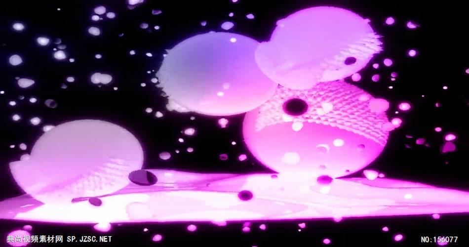 动感炫酷 旋转梦幻彩球炫酷视频背景 酒吧视频