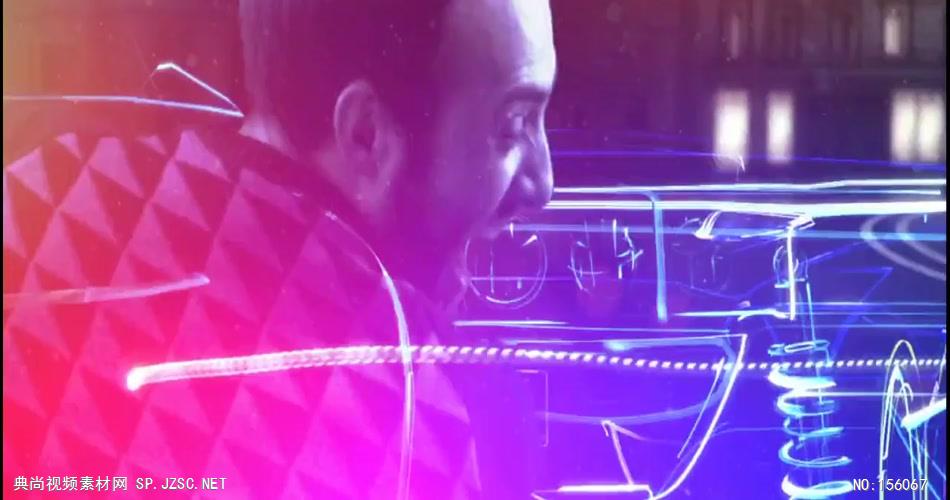 动感炫酷 炫丽科技炫酷视频背景 酒吧视频