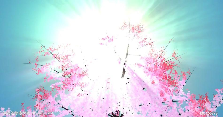 动感炫酷 桃花多多开炫酷视频背景 酒吧视频