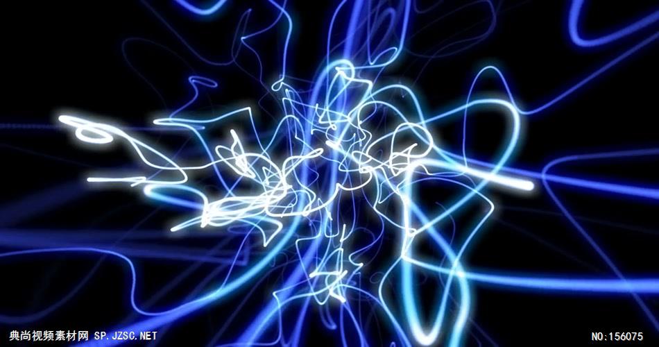 动感炫酷 绚丽线条炫酷视频背景 酒吧视频