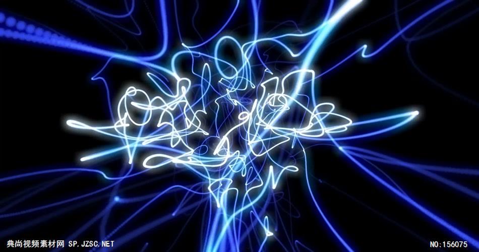 动感炫酷 绚丽线条炫酷视频背景 酒吧视频