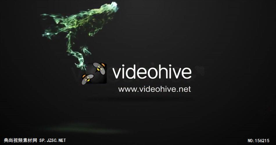 AE：彩色水墨粒子流标志 ae特效素材下载16 水墨ae模版 中国元素ae 水墨ae动画视频