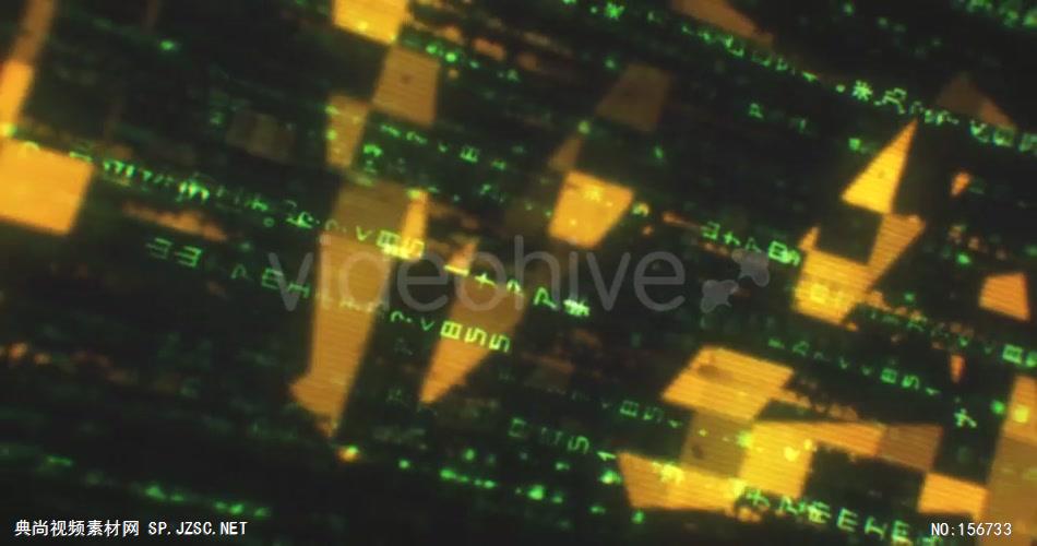 AE：AE数字雨标题片头 AE模板资源站17 ae片头ae模板 片头视频素材 视频片头 片头素材