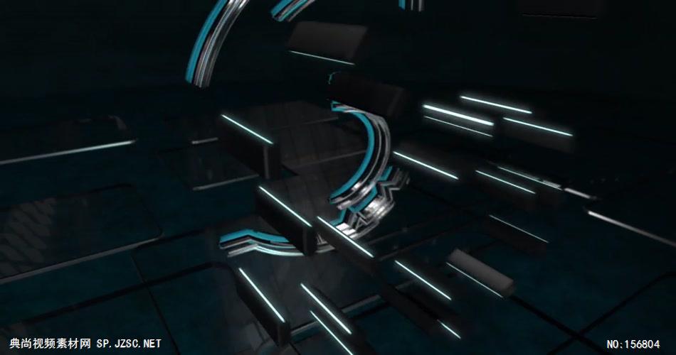 AE：玻璃材质机械组装霓虹标志 ae素材 免费下载17 logo标志ae动画模版 标志动画