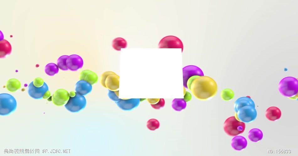 AE：多彩三维球动画标志 AE模板资源站17 logo标志ae动画模版 标志动画