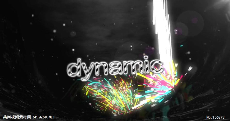 AE：彩色隧道标志 AE模板资源站17 logo标志ae动画模版 标志动画