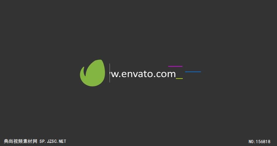 AE：扁平标志动画 ae特效素材下载16 logo标志ae动画模版 标志动画