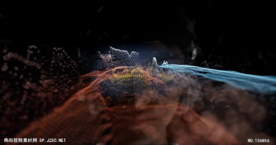 AE：抽象虚拟标志动画 AE模板资源站17 logo标志ae动画模版 标志动画