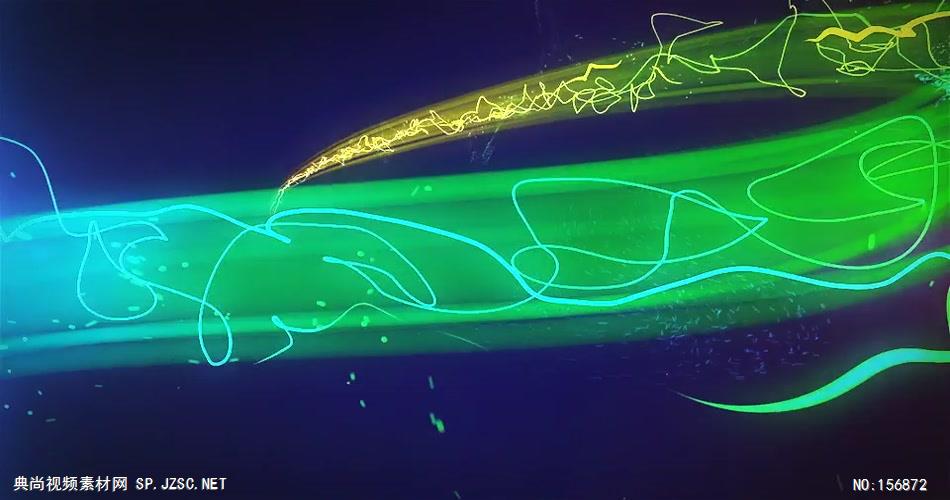 AE：彩色粒子线标志 ae素材下载17 logo标志ae动画模版 标志动画