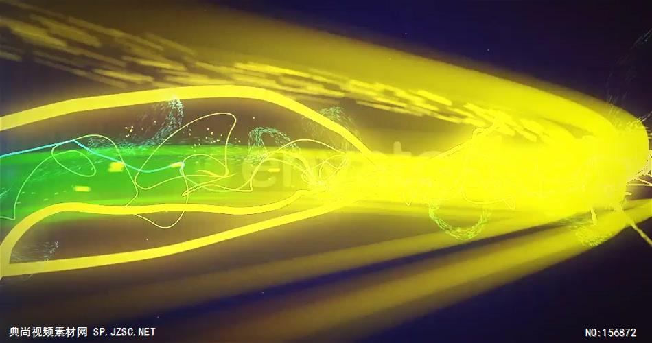 AE：彩色粒子线标志 ae素材下载17 logo标志ae动画模版 标志动画