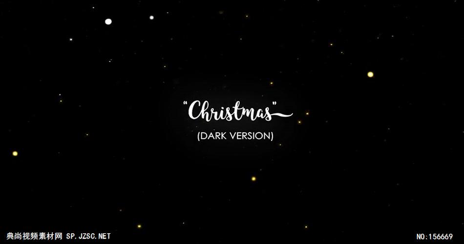 AE：AE魔法粒子圣诞片头 ae素材网站17 ae片头ae模板 片头视频素材 视频片头 片头素材