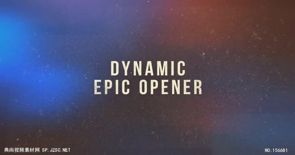 AE：AE史诗动感片头 ae特效素材17 ae片头ae模板 片头视频素材 视频片头 片头素材