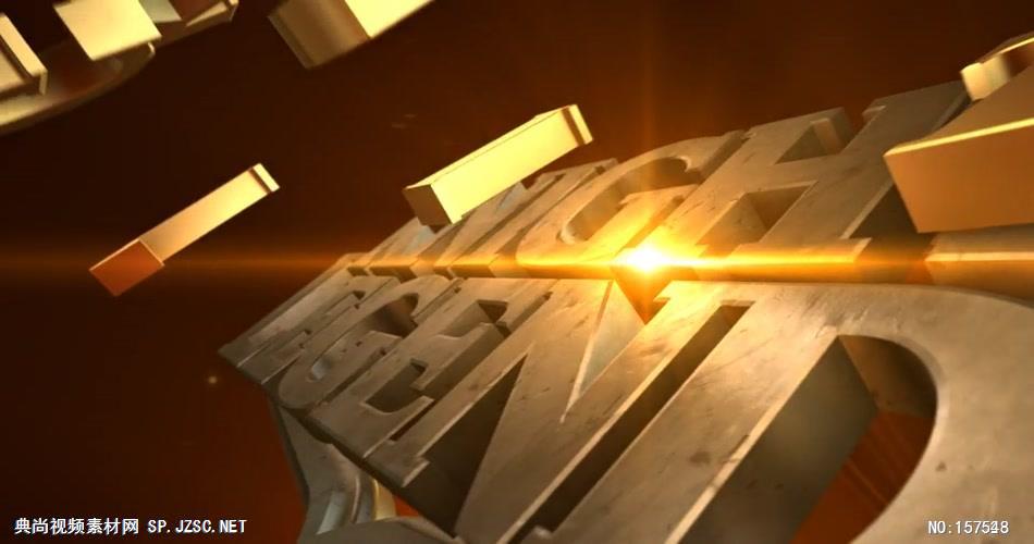 AE：传奇电影标志演绎片头 ae特效素材15 ae片头ae模板 片头视频素材 视频片头 片头素材