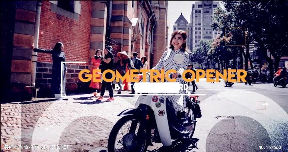 AE：几何变换片头 AE资源ae下载16 ae片头ae模板 片头视频素材 视频片头 片头素材