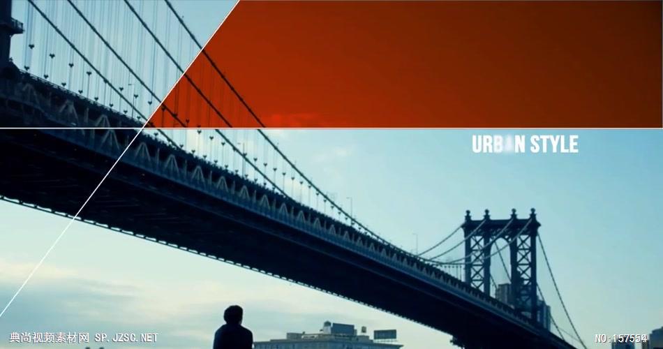 AE：城市风格动态切换片头 AE资源15 ae片头ae模板 片头视频素材 视频片头 片头素材