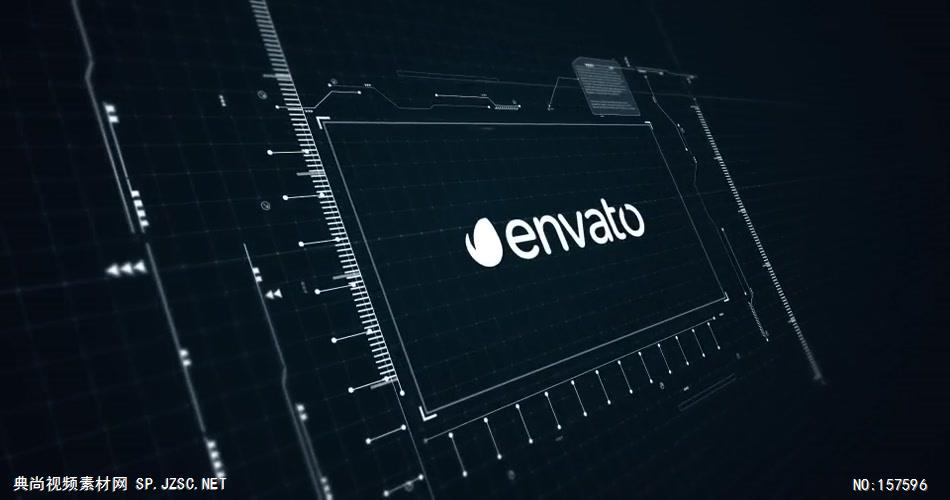 AE：高科技黑暗影视预告片头 AE资源15 ae片头ae模板 片头视频素材 视频片头 片头素材