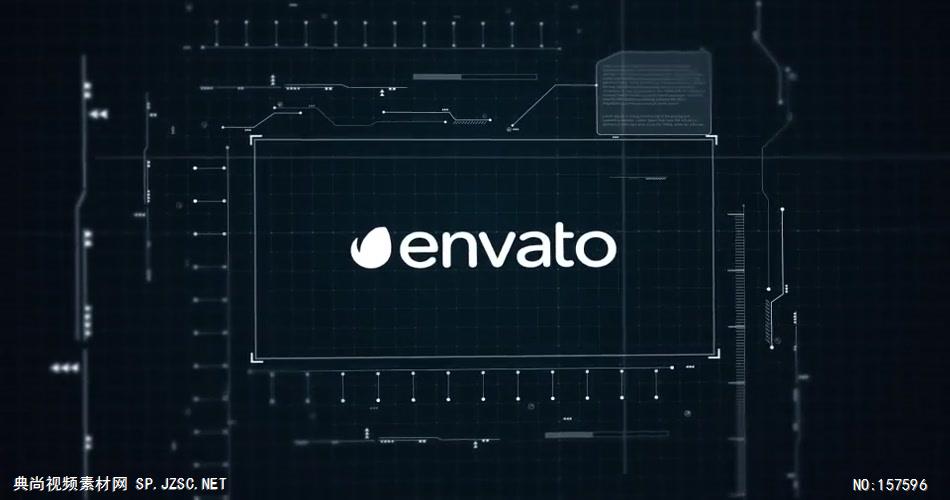 AE：高科技黑暗影视预告片头 AE资源15 ae片头ae模板 片头视频素材 视频片头 片头素材