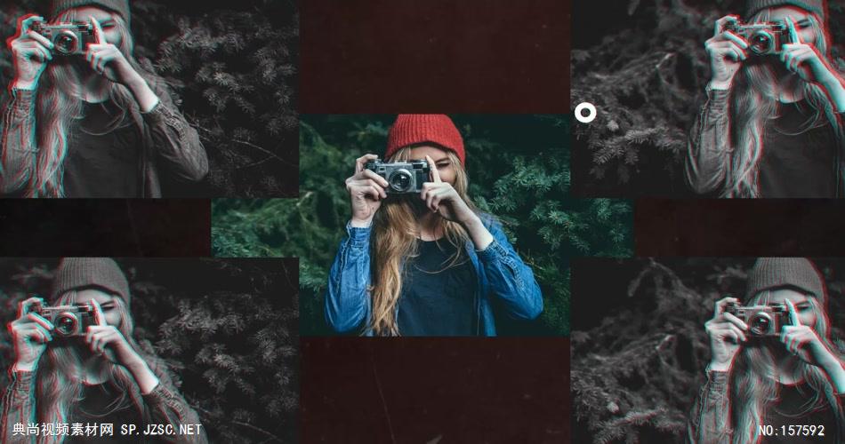 AE：故障抖动现代时尚片头 AE资源ae下载16 ae片头ae模板 片头视频素材 视频片头 片头素材