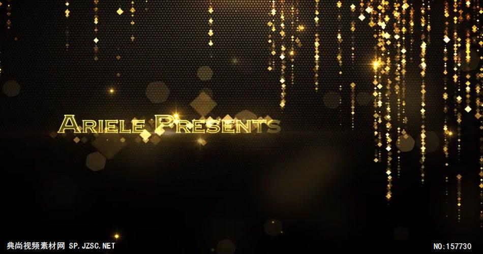 AE：时尚金光闪耀片头 AE资源ae下载16 ae片头ae模板 片头视频素材 视频片头 片头素材