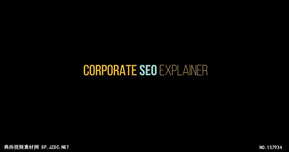 AE：企业SEO阐述图表模板 AE资源15