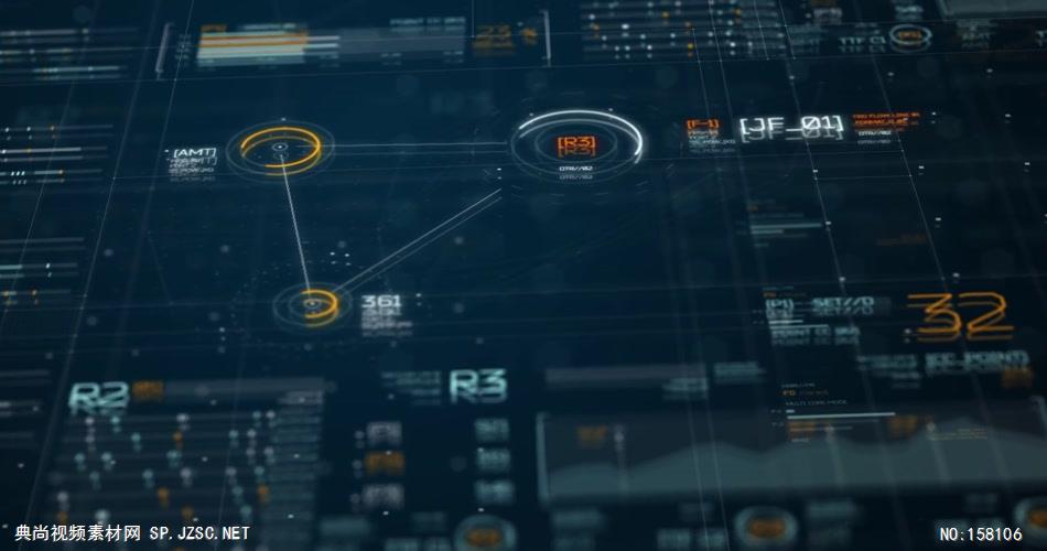 AE：AE终极HUD界面动画元素 ae视频素材17