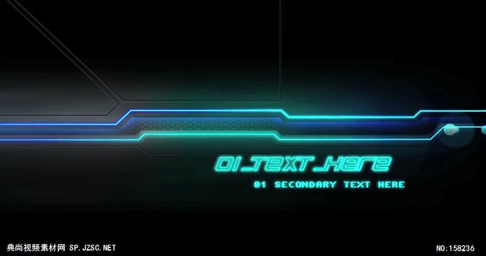 AE：科技感UI点线隧道 AE模板文件16 技术 未来 时尚 互联网信息技术 创新 高科技视频ae