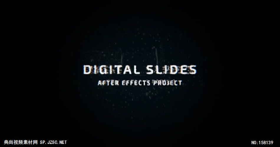 AE：AE数字科技切换展示 ae视频素材17 技术 未来 时尚 互联网信息技术 创新 高科技视频ae