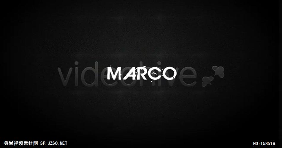 AE：抽拉抖动文字特效模板 ae特效素材14 文字动画视频ae模板