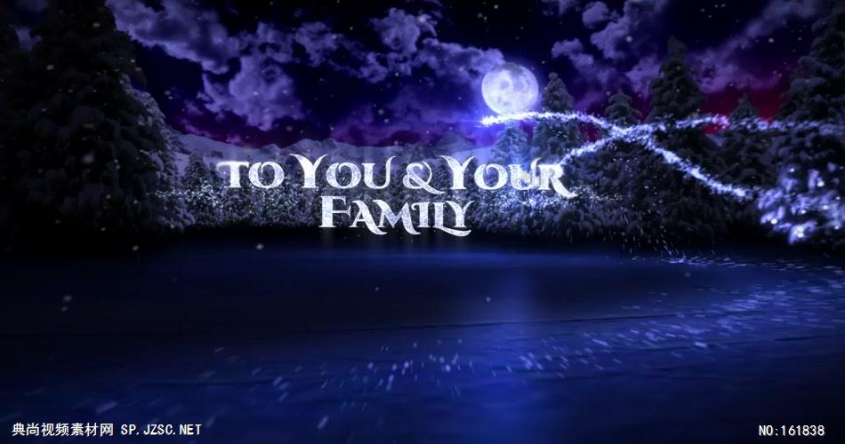 AE：4开心圣诞片头圣诞节ae视频素材 ae特效素材 AE模板 18 开场片头